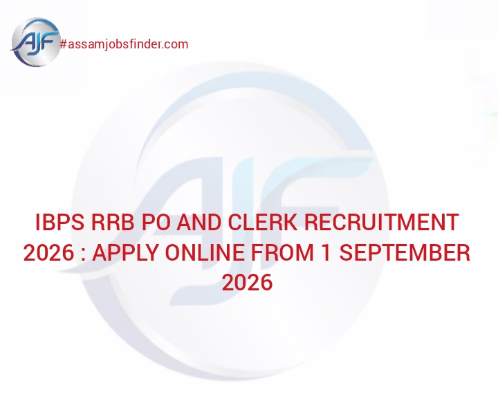 IBPS RRB PO AND CLERK RECRUITMENT 2026
