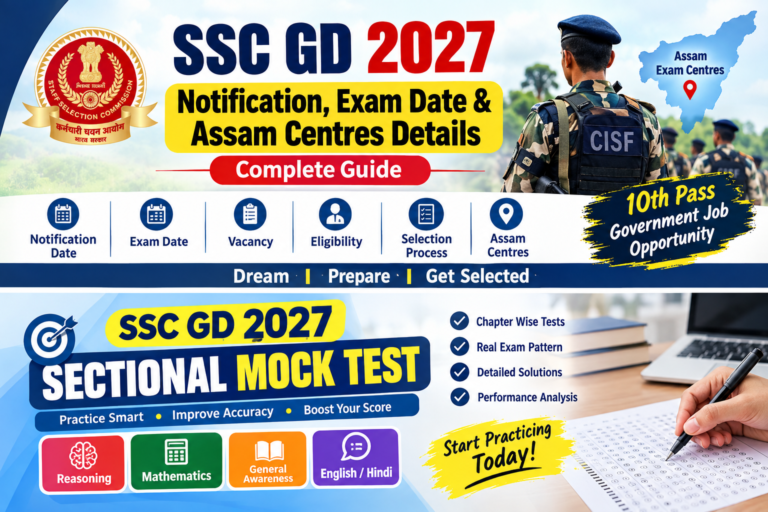 SSC GD 2027 Notification